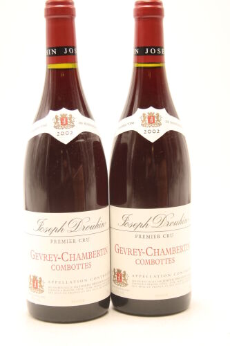 (2) 2002 Joseph Drouhin Les Combottes, Gevrey-Chambertin Premier Cru