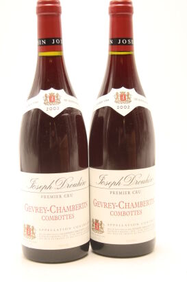 (2) 2002 Joseph Drouhin Les Combottes, Gevrey-Chambertin Premier Cru