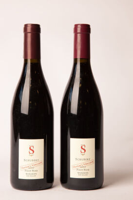 (2) 2010 Schubert Marion’s Vineyard Pinot Noir, Wairarapa