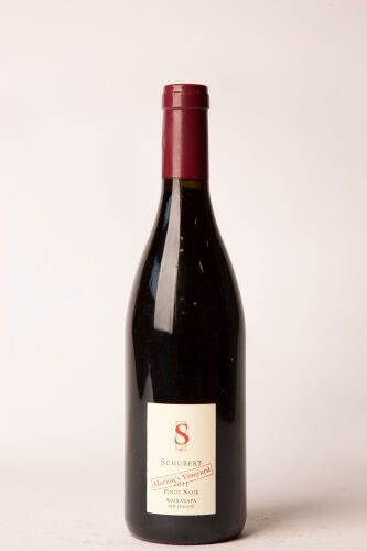 (1) 2011 Schubert Marion’s Vineyard Pinot Noir, Wairarapa