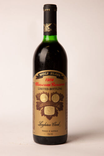 (1) 1984 Wolf Blass Museum Reserve Cabernet Sauvignon/Shiraz, Langhorne Creek