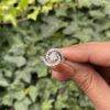 18ct Edwardian Diamond Swirl Ring - 3