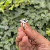 18ct Edwardian Diamond Swirl Ring - 5