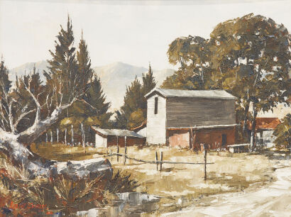 ROBERT CHILVERS Farmyard Spring Creek