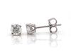 10ct White Gold Diamond Studs