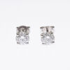 18ct White Gold 1.51ct Diamond Stud Earrings