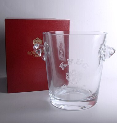 (1) Krug Crystal Ice Bucket by Baccarrat c1980s