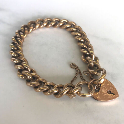 9ct Gold Curb Link Bracelet