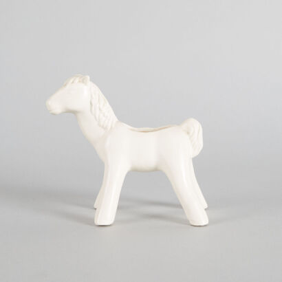 A Crown Lynn Foal Posy Vase