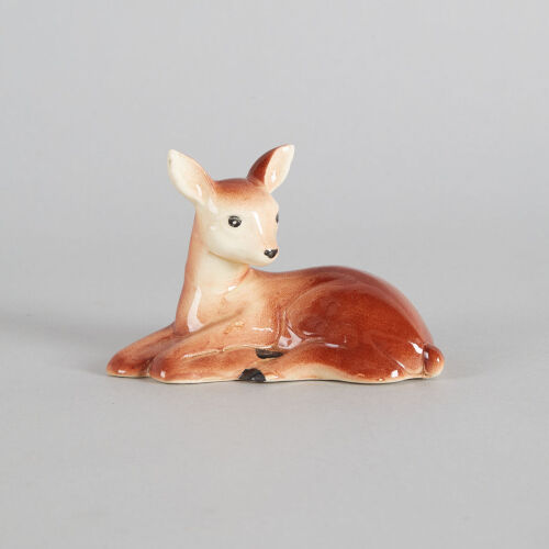 A Crown Lynn Seated Fawn