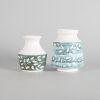 A Pair of Crown Lynn 'Greenstone Ceramica' Vases