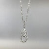 18ct White Gold Diamond Pendant