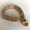 9ct Rose Gold Antique Gate Bracelet