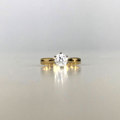 18ct 0.55ct Diamond Solitaire Ring