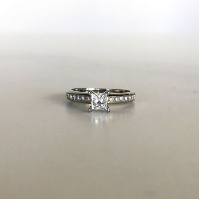 A 0.50ct GIA Certified Diamond Ring