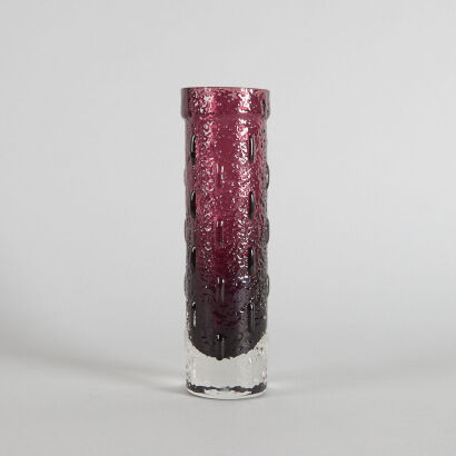 A Scandinavian Art Glass Vase