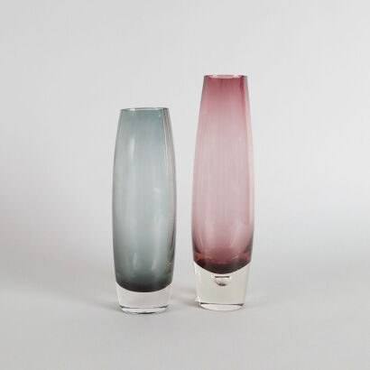 A Pair of Aseda Vases