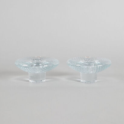 A Pair of Holmegaard Votives