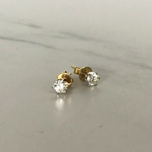 18ct Diamond Stud Earrings 0.44cts