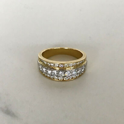 18ct Diamond Dress Ring