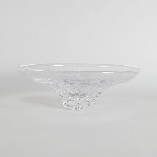 A Vicke Lindstrand for Kosta Boda Cut Glass Bowl