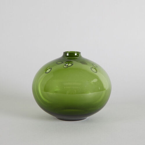 A Michael Bang for Holmegaard 'Bubble' Flower Vase