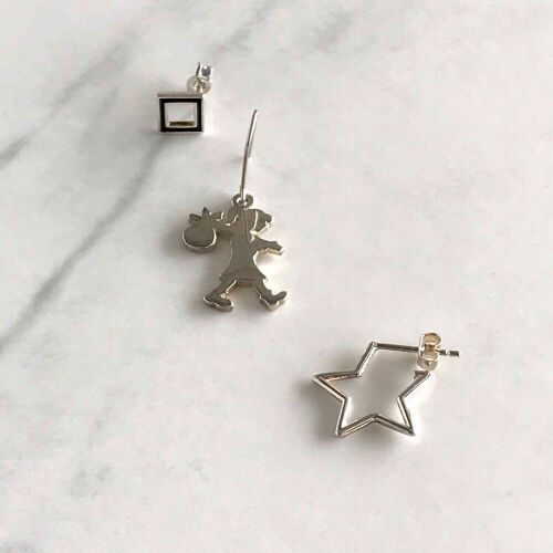 Assorted Sterling Silver Karen Walker Earrings