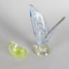 Two Flygsfors Art Glass Vases - 2