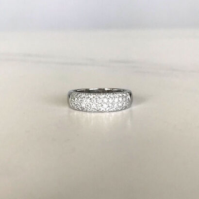 18ct Diamond Pave Ring