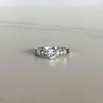 18ct 0.44ct Diamond Ring