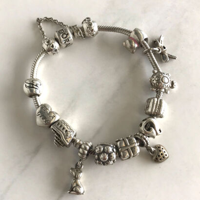 A Sterling Silver Pandora Bracelet