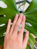 18ct White Gold Diamond Four Leaf Clover Cluster Stud Earrings - 2