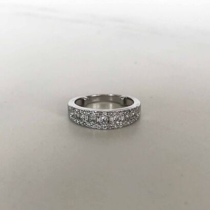 10ct Diamond Band Ring