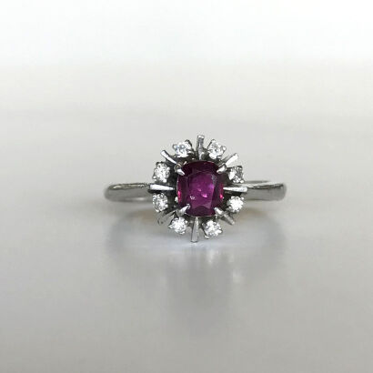 14ct Ruby and Diamond Ring