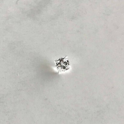 A Loose Princess Cut Diamond 0.32ct