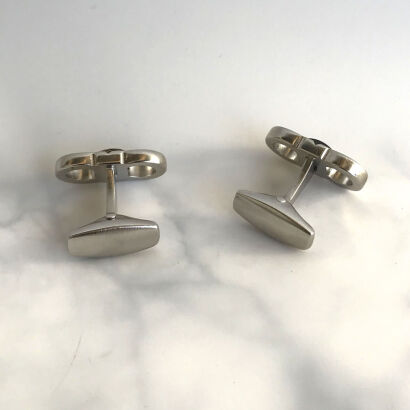 A Pair of Salvatore Ferragamo Cufflinks