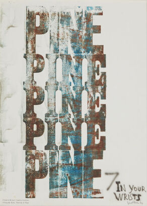 RALPH HOTERE Pine 7 In Your Wrists