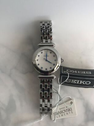 A Stainless Steel Seiko Wristwatch