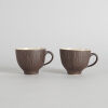 A Pair of Hand-Potted Cups by Dame Lucie Rie