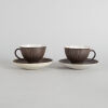 A Cup and Saucer Pairing by Dame Lucie Rie and Hans Coper