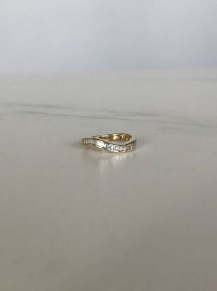 9ct Baguette Diamond Ring