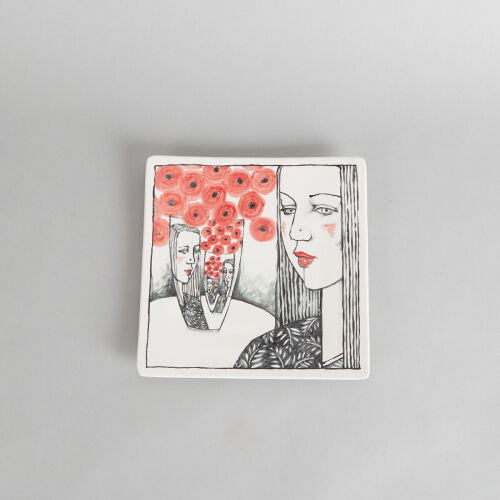 A Louise Rive Wall Plate