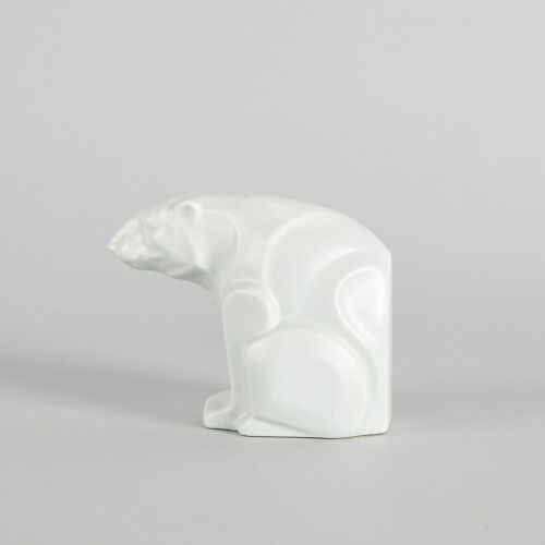 A Crown Lynn Polar Bear Bookend