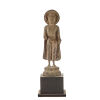 A 20th Century Bronze Buddha Mounted on Pedestal - 2