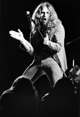 Deep Purple - David Coverdale. Western Springs Stadium, Auckland. November 1975