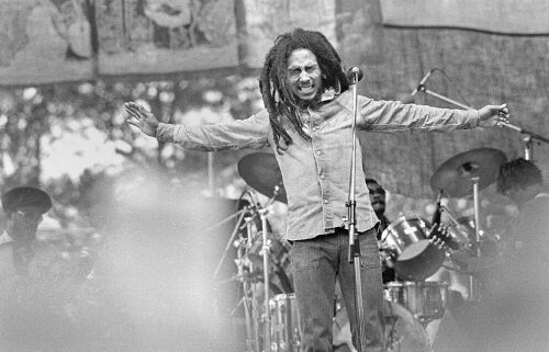 Bob Marley - Western Springs Stadium, Auckland. April 1979