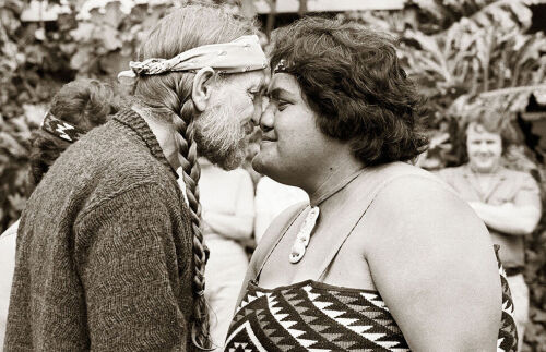 Willie Nelson - White Heron Lodge, Auckland. February 1981