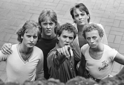 The Dudes - Auckland. February 1979