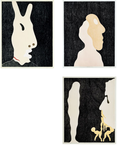 BRENT HARRIS Grotesquerie; Grotesquerie (no.11); Grotesquerie (le regarder)