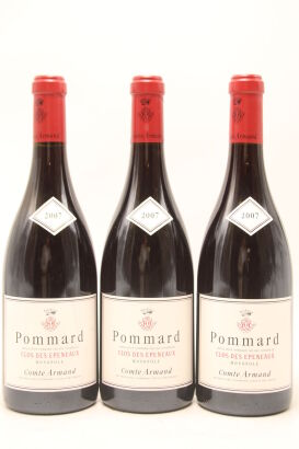 (3) 2007 Comte Armand Clos des Epeneaux Monopole, Pommard Premier Cru [JR17]